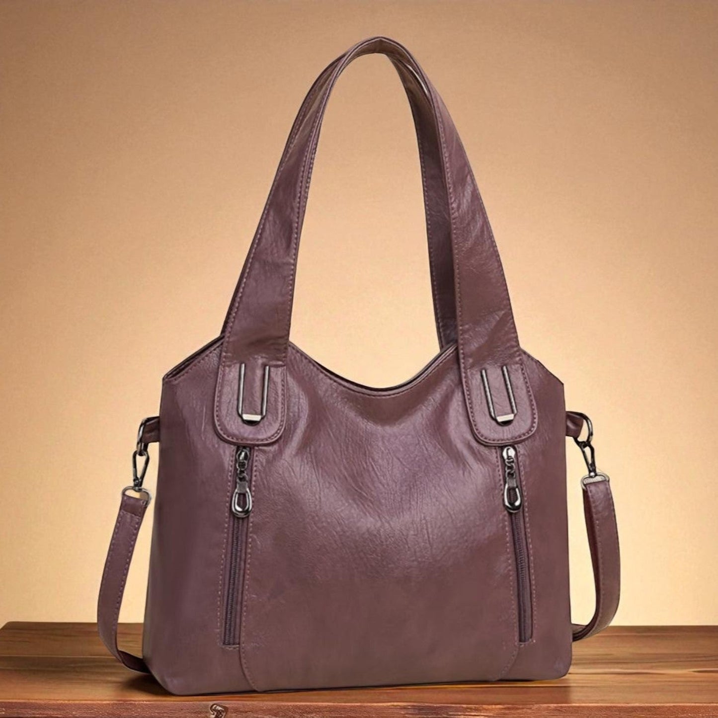 Borsa a mano retro per documenti