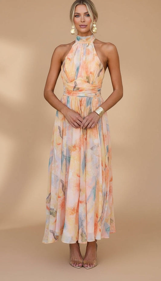 Giulia™ | Abito Maxi Floreale