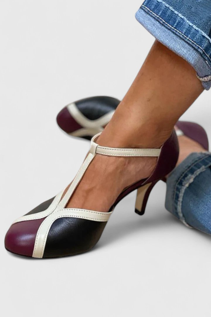 Alessia™ | Décolleté Confortevoli con Tacco Stabile e Design Elegante