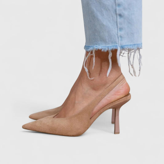 Martina™ | Décolleté Slingback Nudo