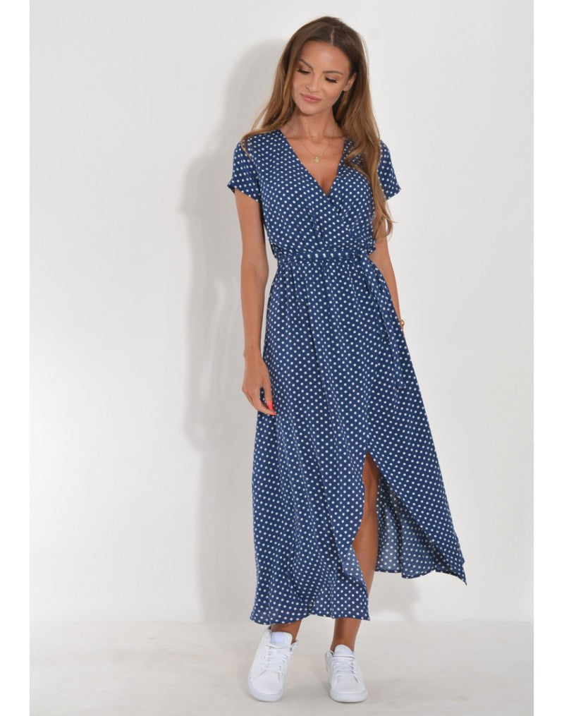 Talia™ | Vestito floreale elegante con scollo a V