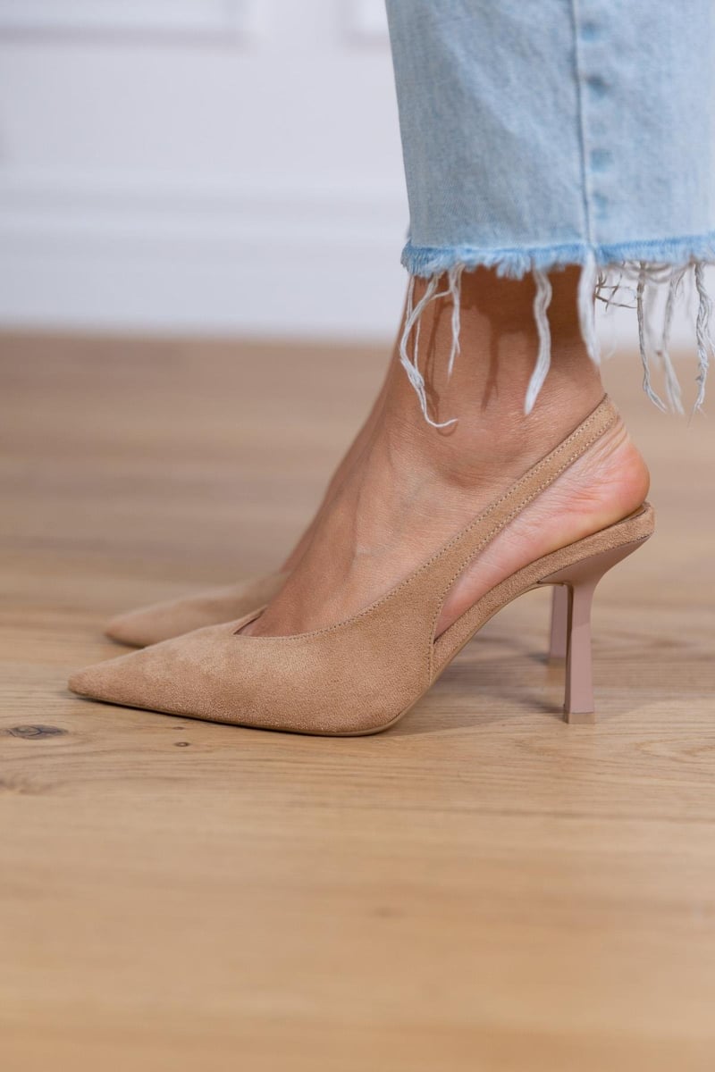 Martina™ | Décolleté Slingback Nudo