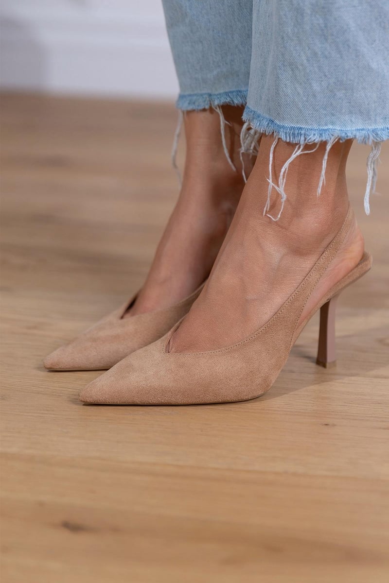 Martina™ | Décolleté Slingback Nudo